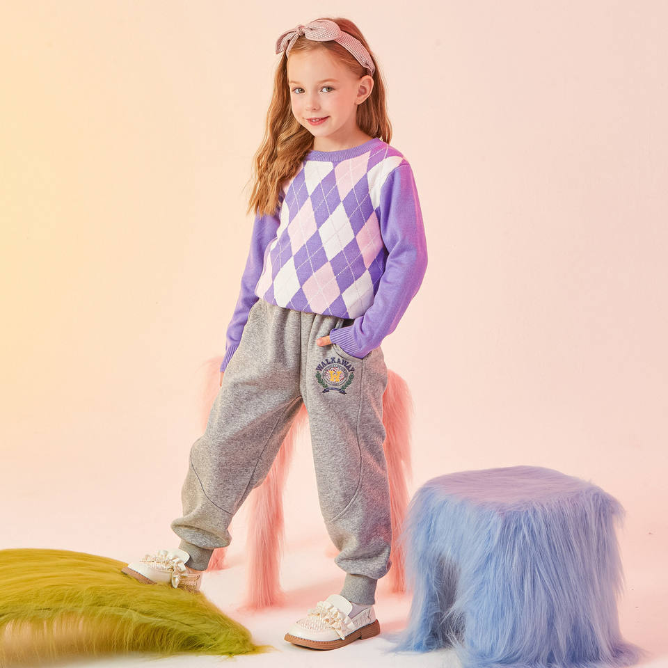 Mid-to-Large Kids Color Block