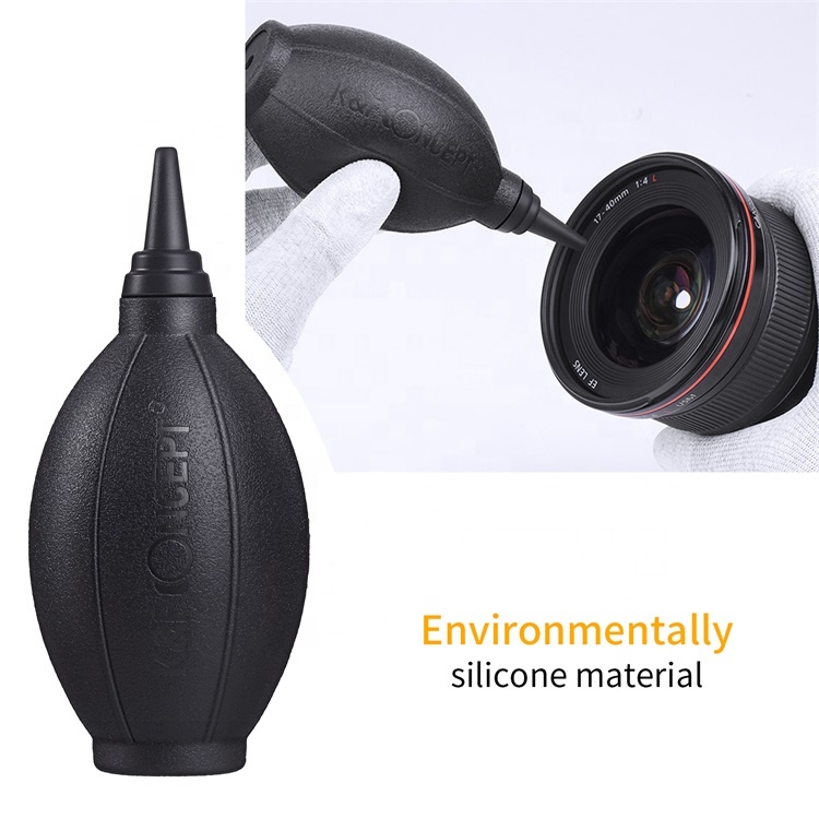 K&F Concept Silicone Rubber Air Blower Pump Dust Cleaner for DSLR Camera Lens Phone Laptop Computer Cleaning Tools