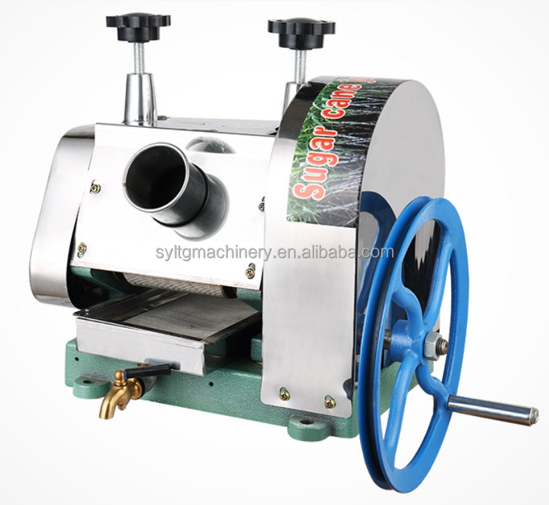 Commercial Stainless Steel Slag Juice Separator Hand Sugar Cane Juicer Press Machine