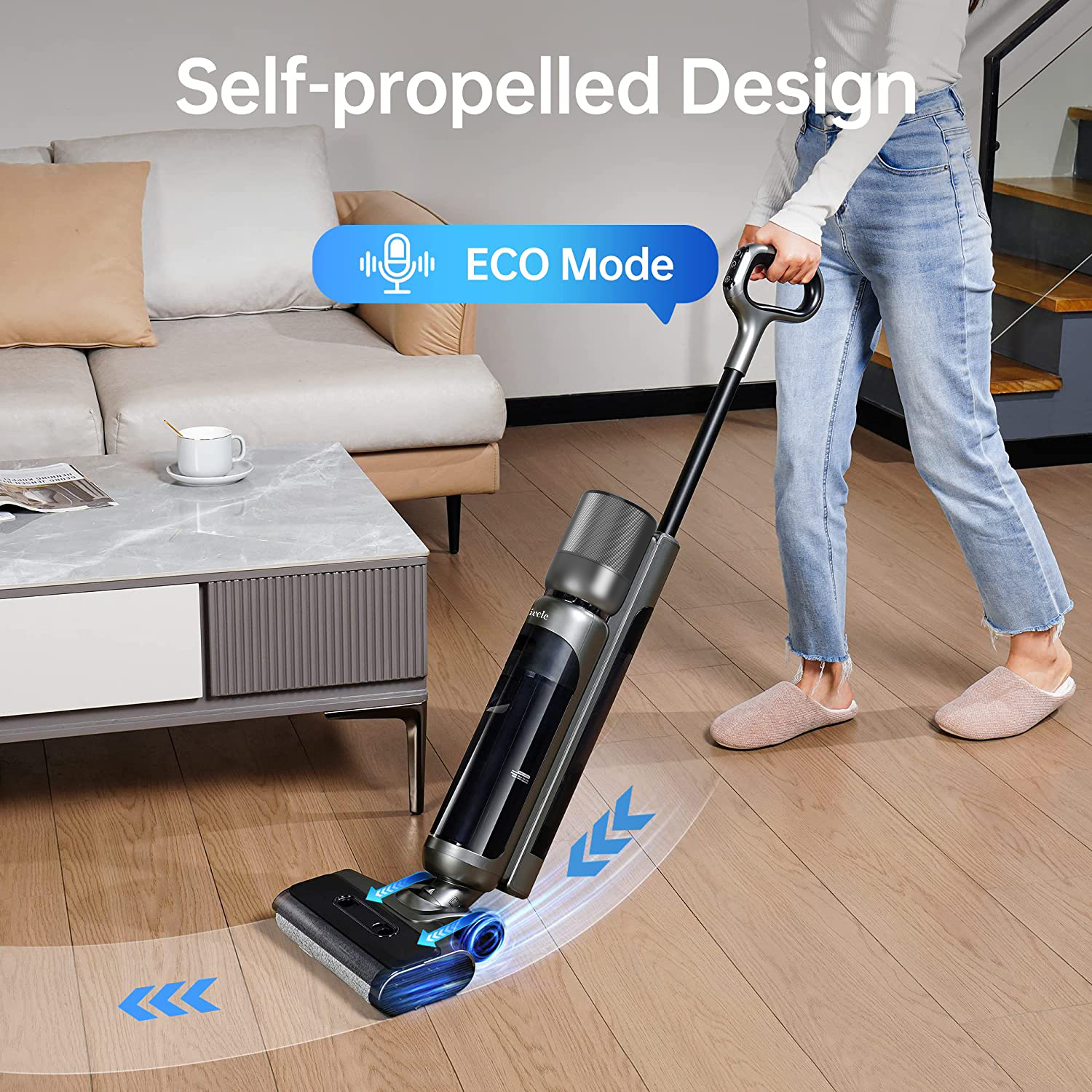 Wet and Dry Washer Floor Water Wet Dry Vacuum Cleaner and Mop Cordless for Home Use
