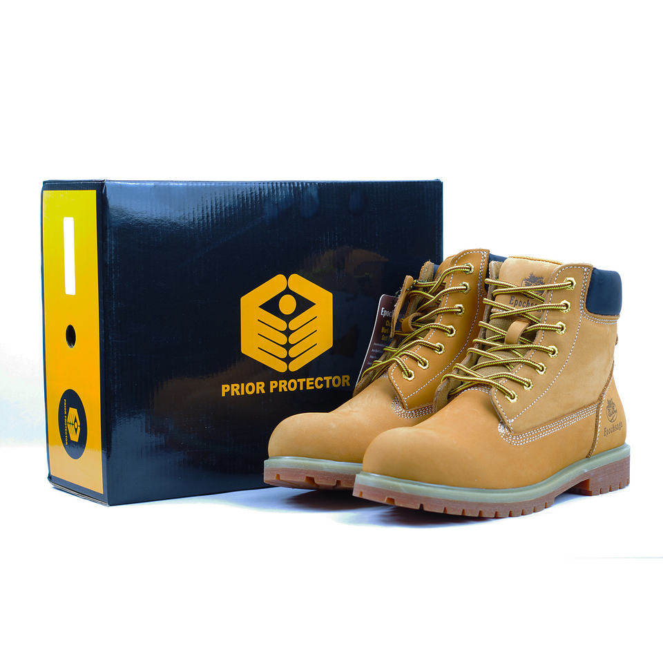 Кожаные ботинки Goodyear с высоким берцем