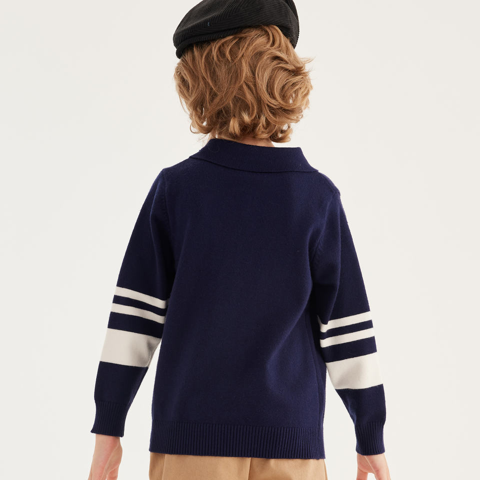 Children's Autumn Turn-Down Collar