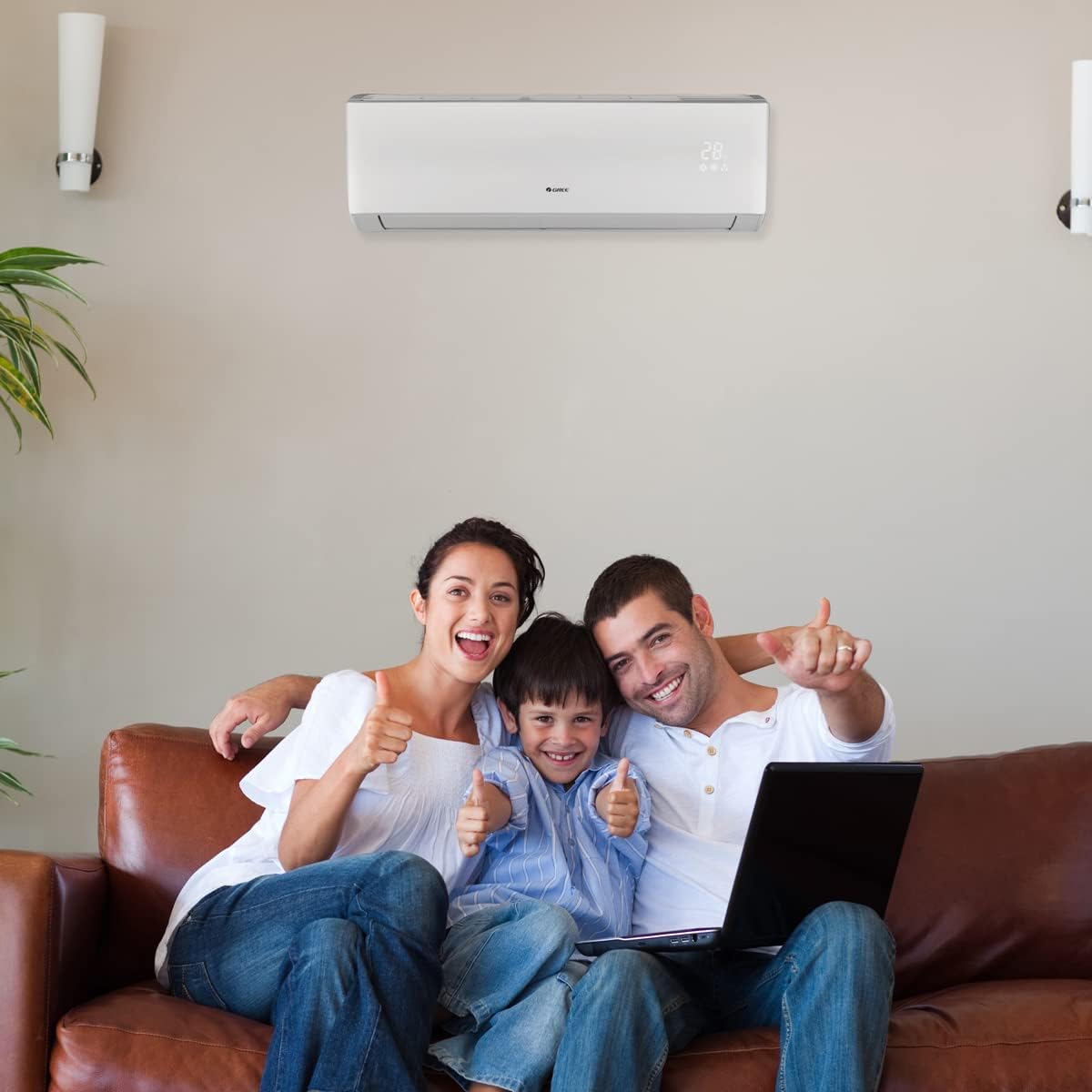 2025 EU/USA Gree Midea Hisense Haier Cheap Price Wall Mounted Split AC Airconditioner System Unit Inverter Air Conditioner