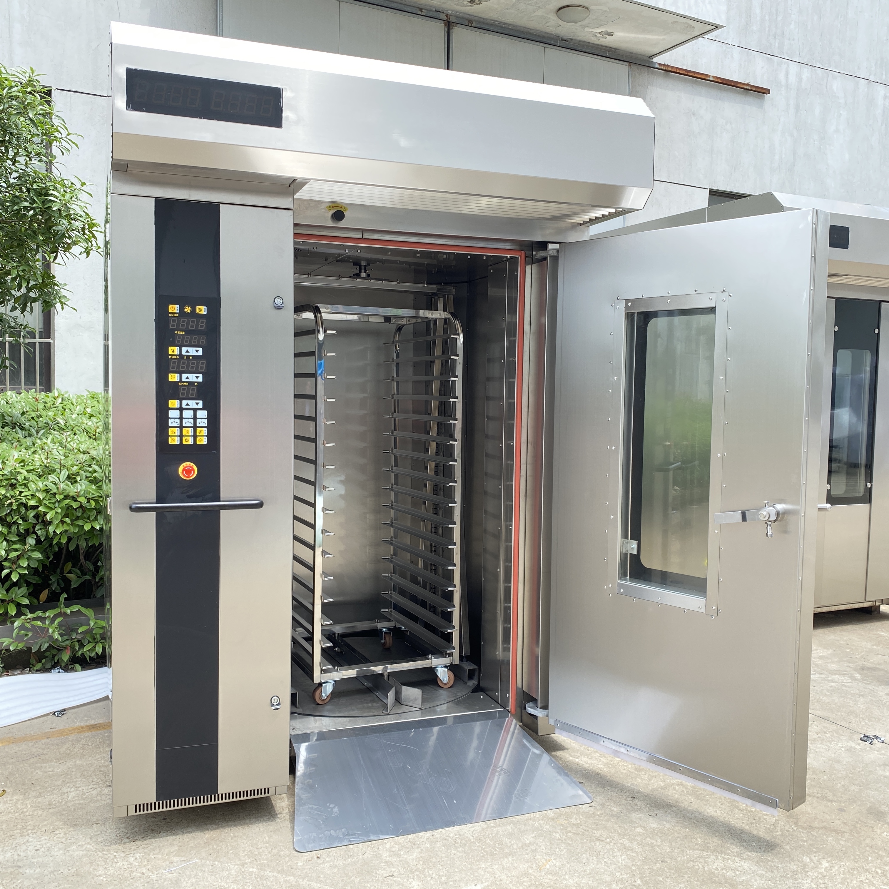Commercial Gas Diesel Rotary Oven 32 Trays Electric Bakery Oven Rotary Oven for Baking