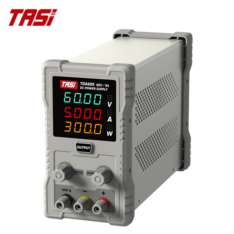 TASI TDA605 60V 5A DC Bench Power Supply 110V Input Voltage for Industrial Applications Voltage Regulator Switching Power Supply