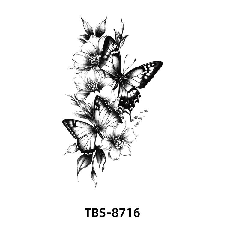 Дизайнерские временные татуировки Custom Style