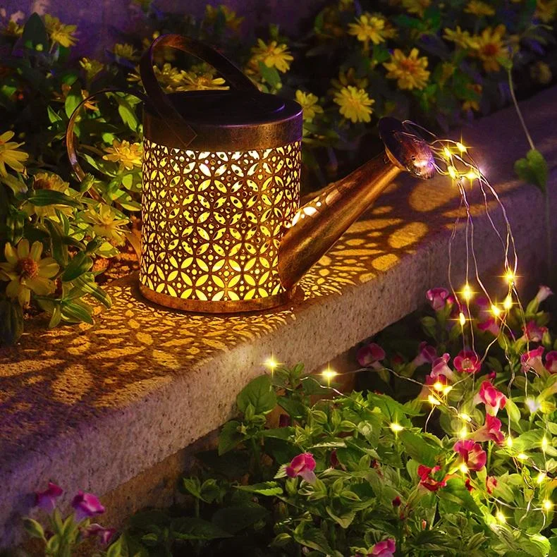 Solar Garden Lights Solar Kettle Watering String Light for Garden Outdoor Lawn Landscape Night Decoration