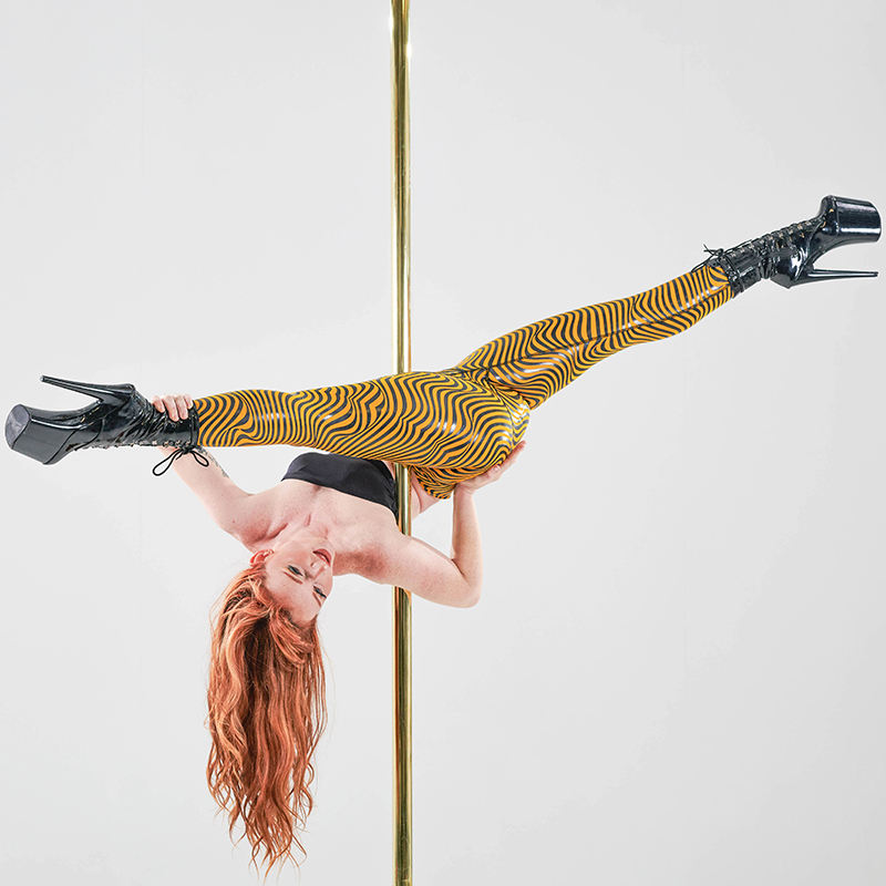 New Design Print Pole Dance Wear