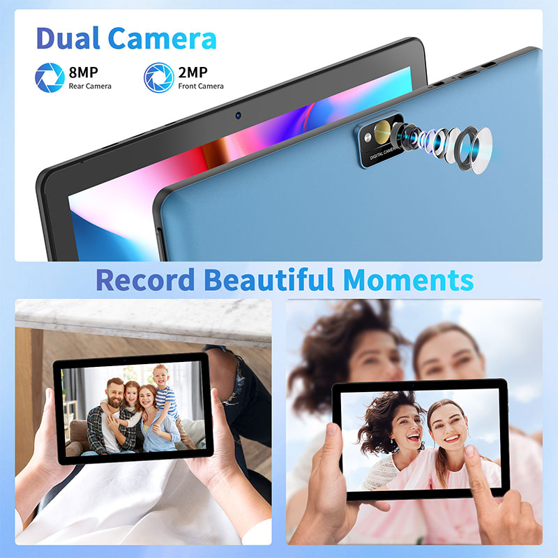 2026 Factory Wholesales Android Tablet 10.1 Inch Quad Core Tablet PC All in One Tablet PC VASOUN M30A with Keytboard Mouse