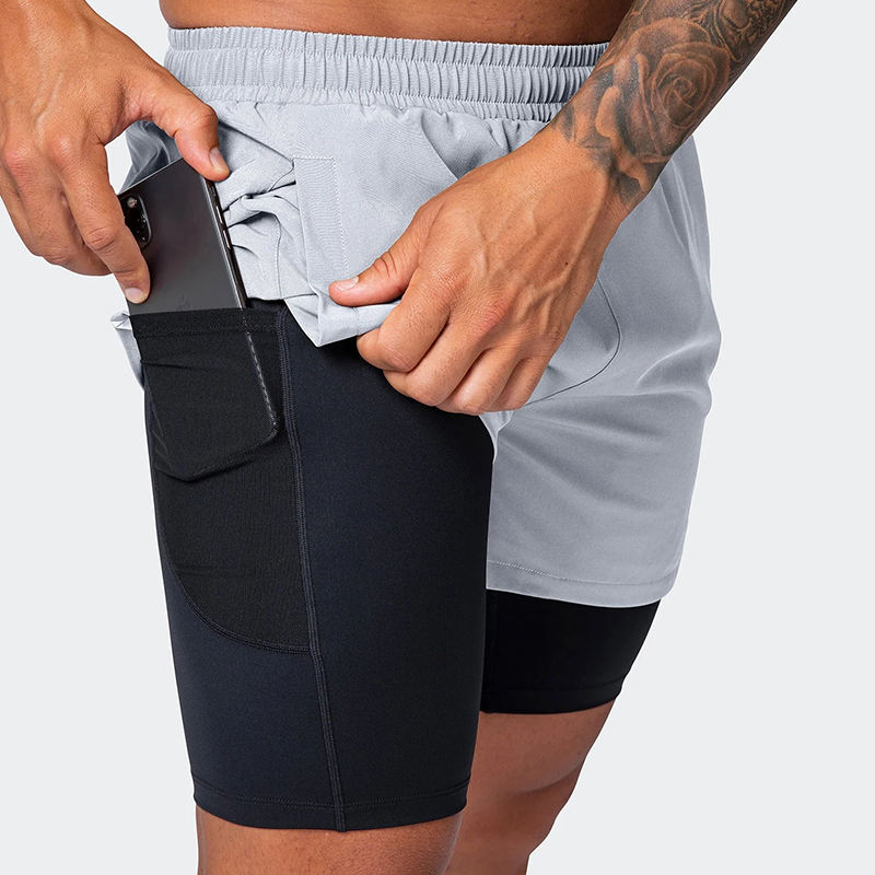 Gym Shorts Custom Logo Polyester