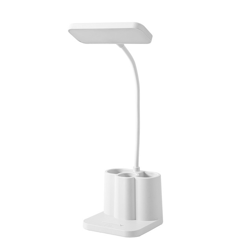 Portable Rechargeable Study Table Lamp for Students Desk LED Reading Table Lamp with USB Charging