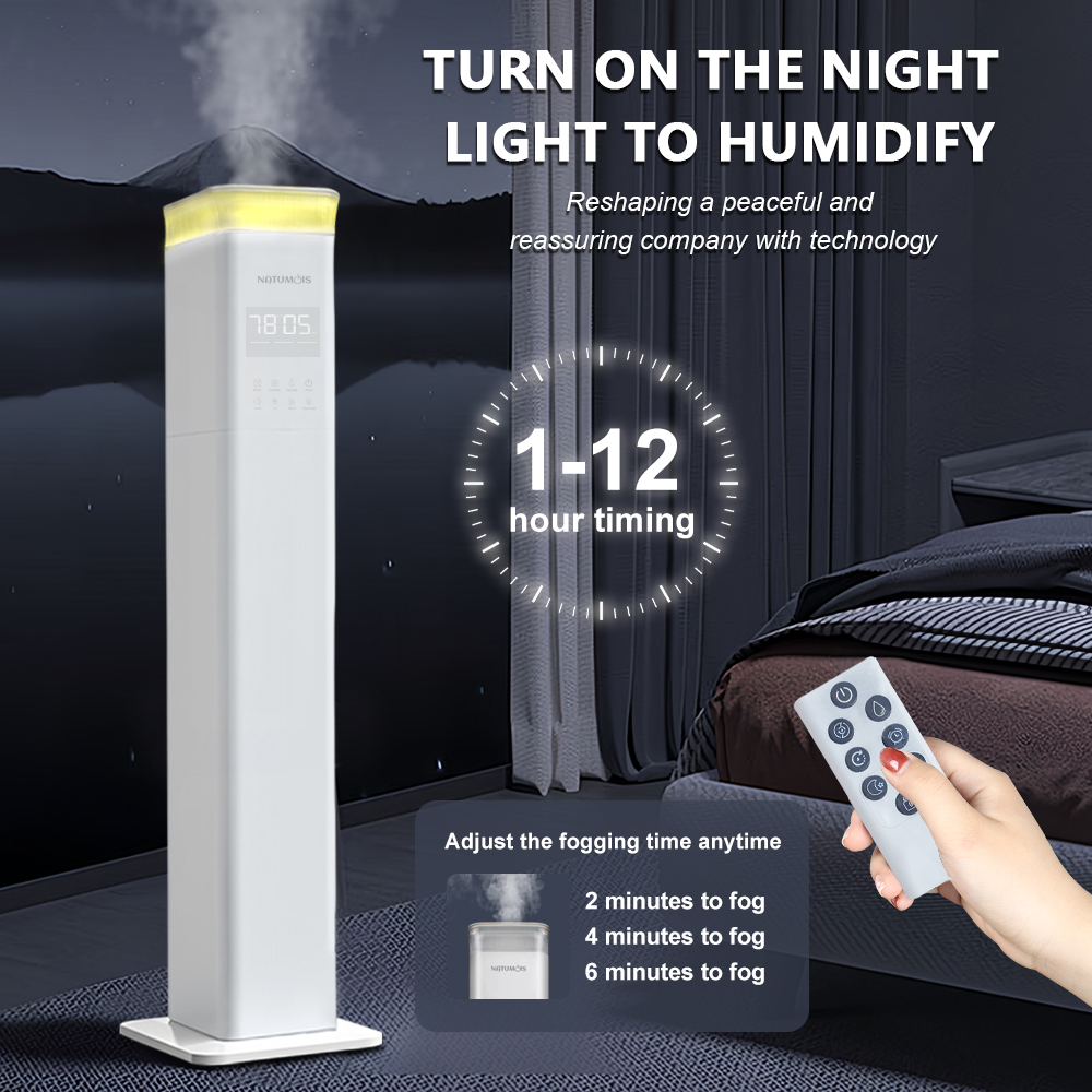 Air Humidifier Warm and Cool Mist Ultrasonic Humidifier Ultrasonic Fogger  300w 110-220v 13L Large Mist Maker for Household