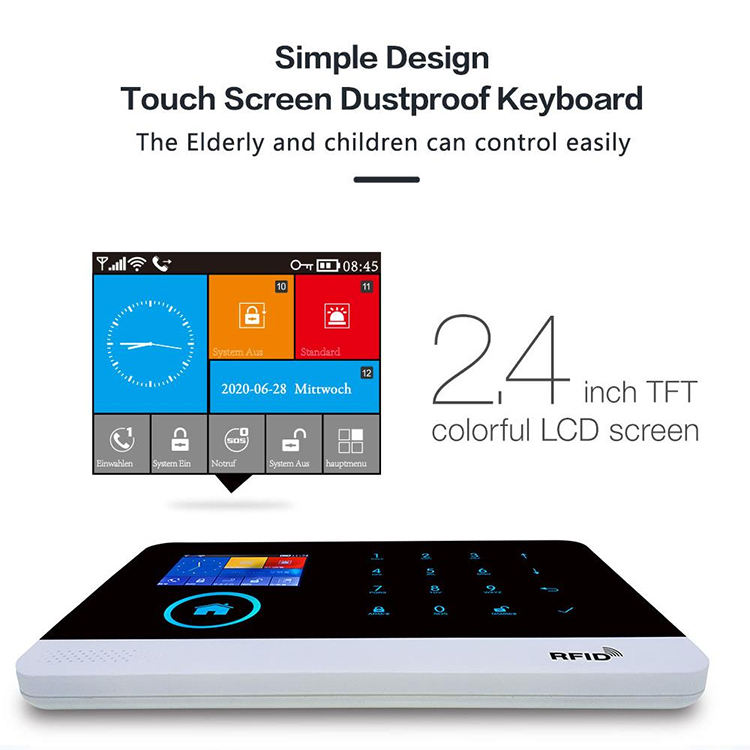 Смарт-панель Tuya с 2.4-дюймовым LCD-экраном
