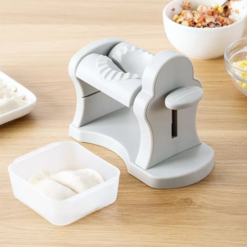 Household Eco-Friendly Plastic Dumpling Mold Forming Dumpling Skin Pattern Home Use Manual Dumpling Maker