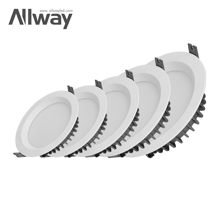 Allway New Fashion Design Ceiling Mounted  Ultra-thin Anti-dazzle SKD Slim Down Lamp Home Led Panel Light