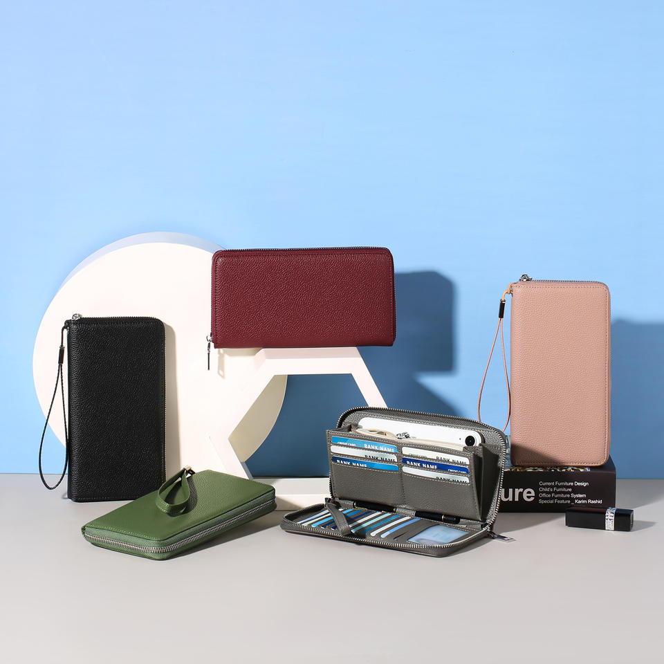 Женский кошелек из полиэстера с RFID и защитой от краж