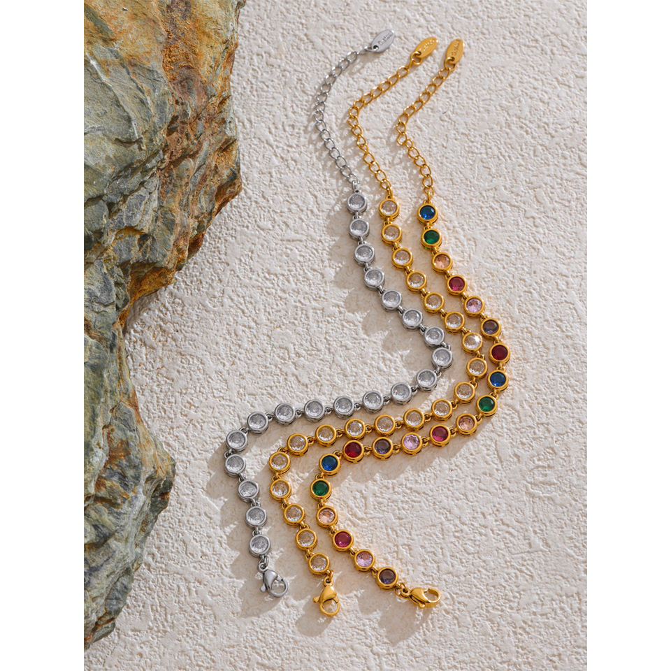Цепь JINYOU 4712 (Colorful Zircon)