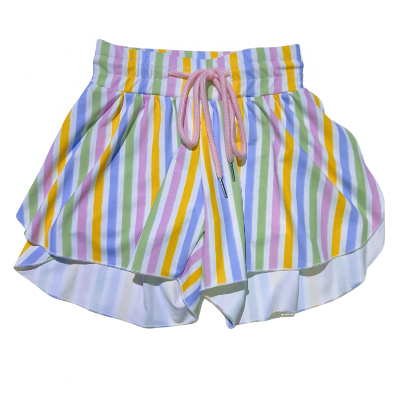 Floral Flowers Kids Shorts for Girls
