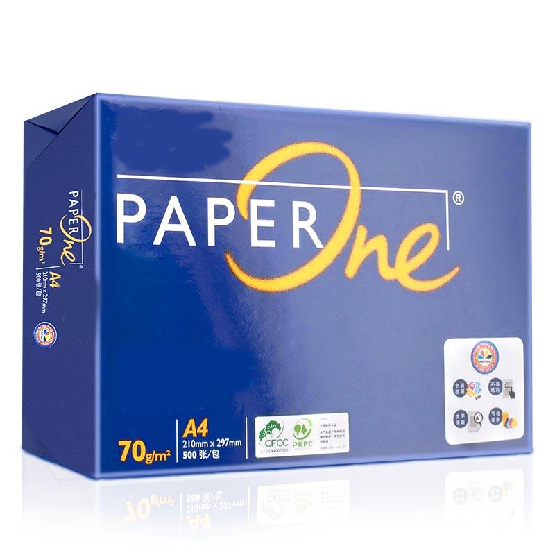 Высококачественная бумага One A4 Office 70GSM 75GSM 80GSM 500 листы/Ream печатная бумага офисная копировальная бумага