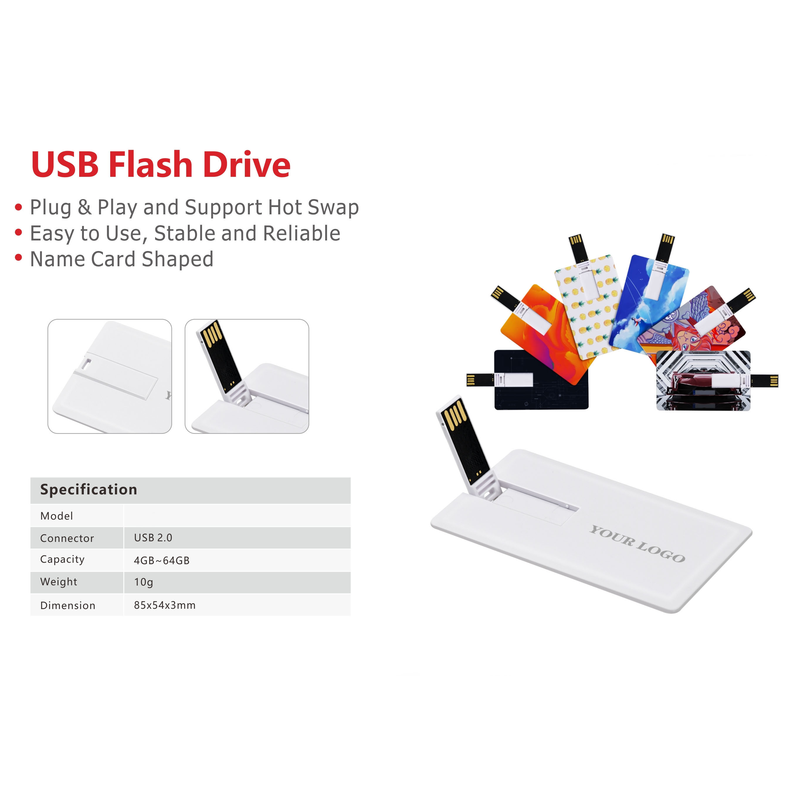 Best Selling Pen Drive 32gb 4GB 16GB High Speed Gift Card Memory Stick Business Card USB Sticks Credit Card USB Flash Drive