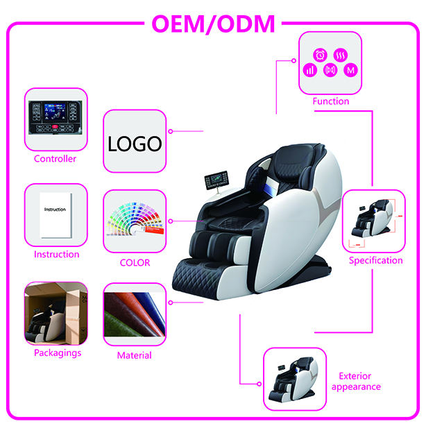 2025 OEM, хит продаж, высокое качество, Электрическое Кресло Shiatsu 8D, массажное кресло, автоматическое разминание, невесомость, торговое массажное кресло