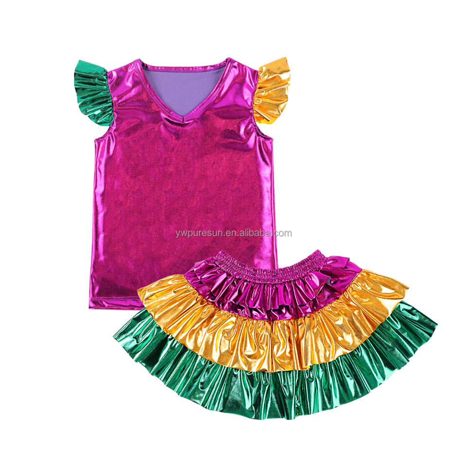 New Arrival Girl Carnival Skirt Set