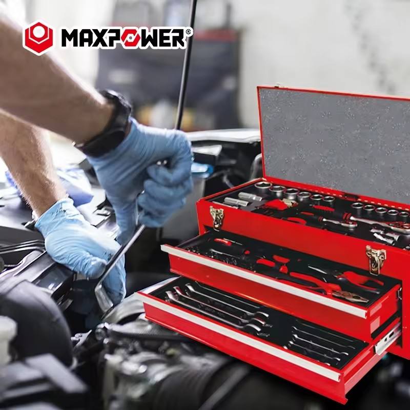 Ящик для инструментов Maxpower с 3 ящиками