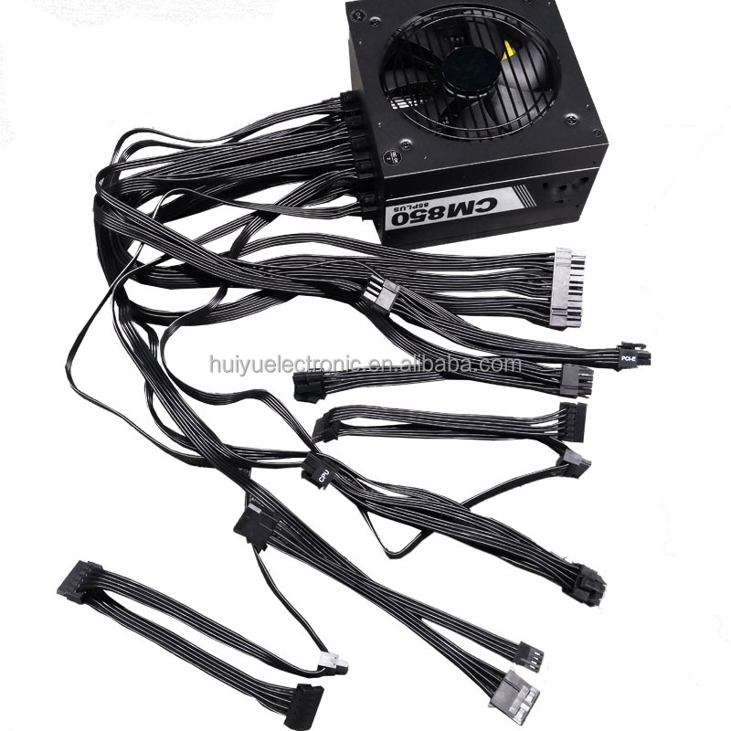 Active PFC 80+ Bronze Certified 550W-2000W 24pin ZUMAX High Output Gaming Computer Power Supply AC Input 700W 850W 5V Desktop