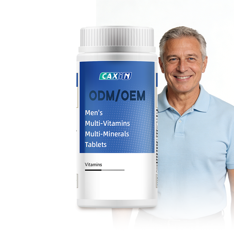 OEM Мультивитаминно-минеральные таблетки для мужчин 50+, индивидуальный вкус, длительный срок хранения 36 месяцев, для поддержания здоровья взрослых, ODM