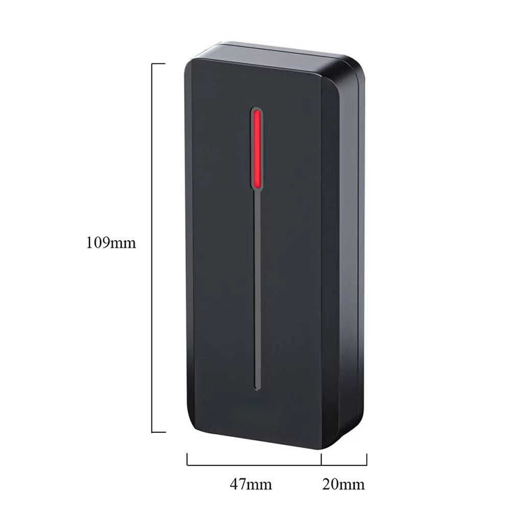 IP68 Waterproof Reader Wiegand Wg26 Wg34 RFID IC ID Card Reader Proximity 125KHZ 13.56Mhz IC for Access Control System