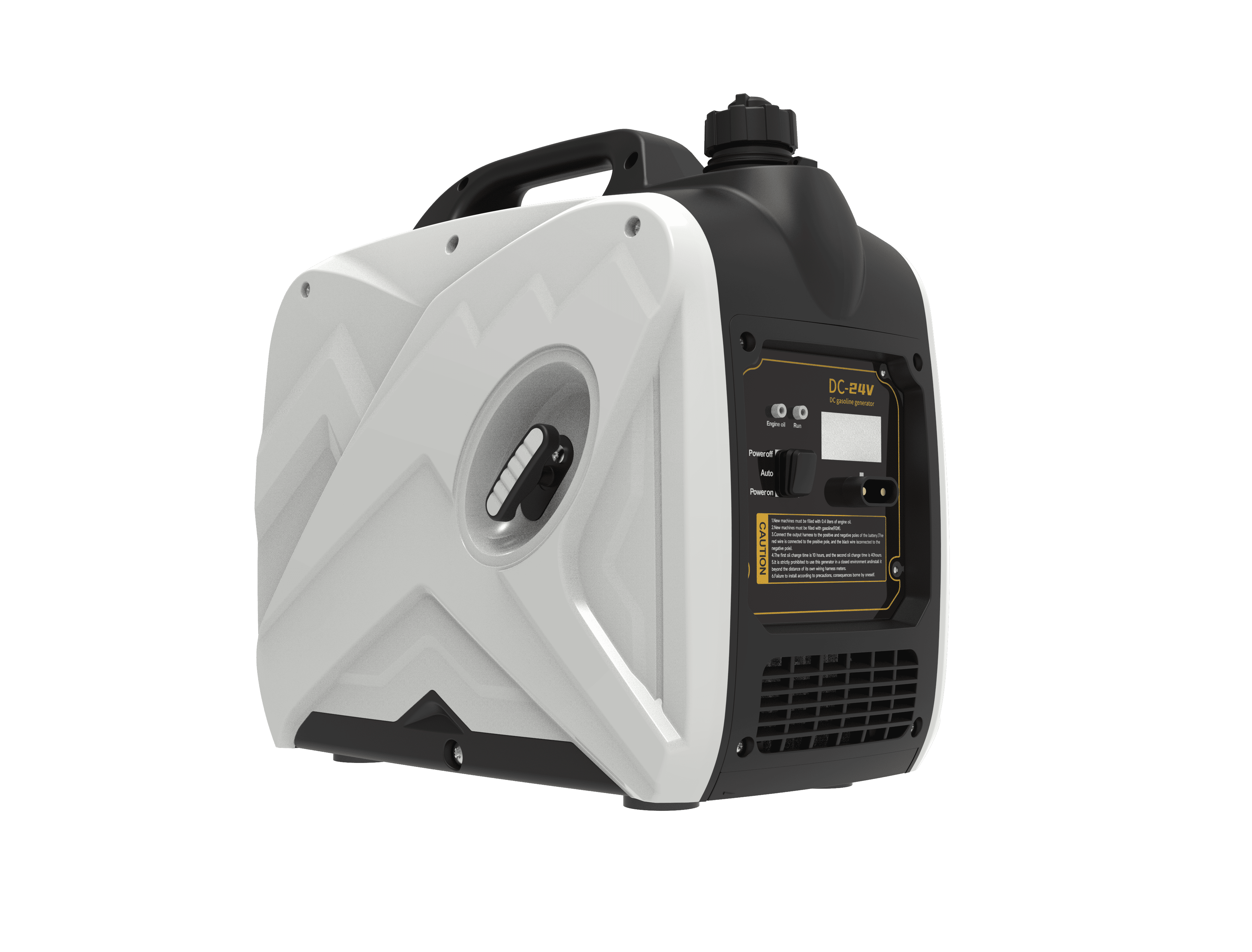 24V 2600W Pure Copper Motor Smart Inverter 50Hz 7L Fuel Gasoline Generator Auto Start for RV Boat Outdoor Power