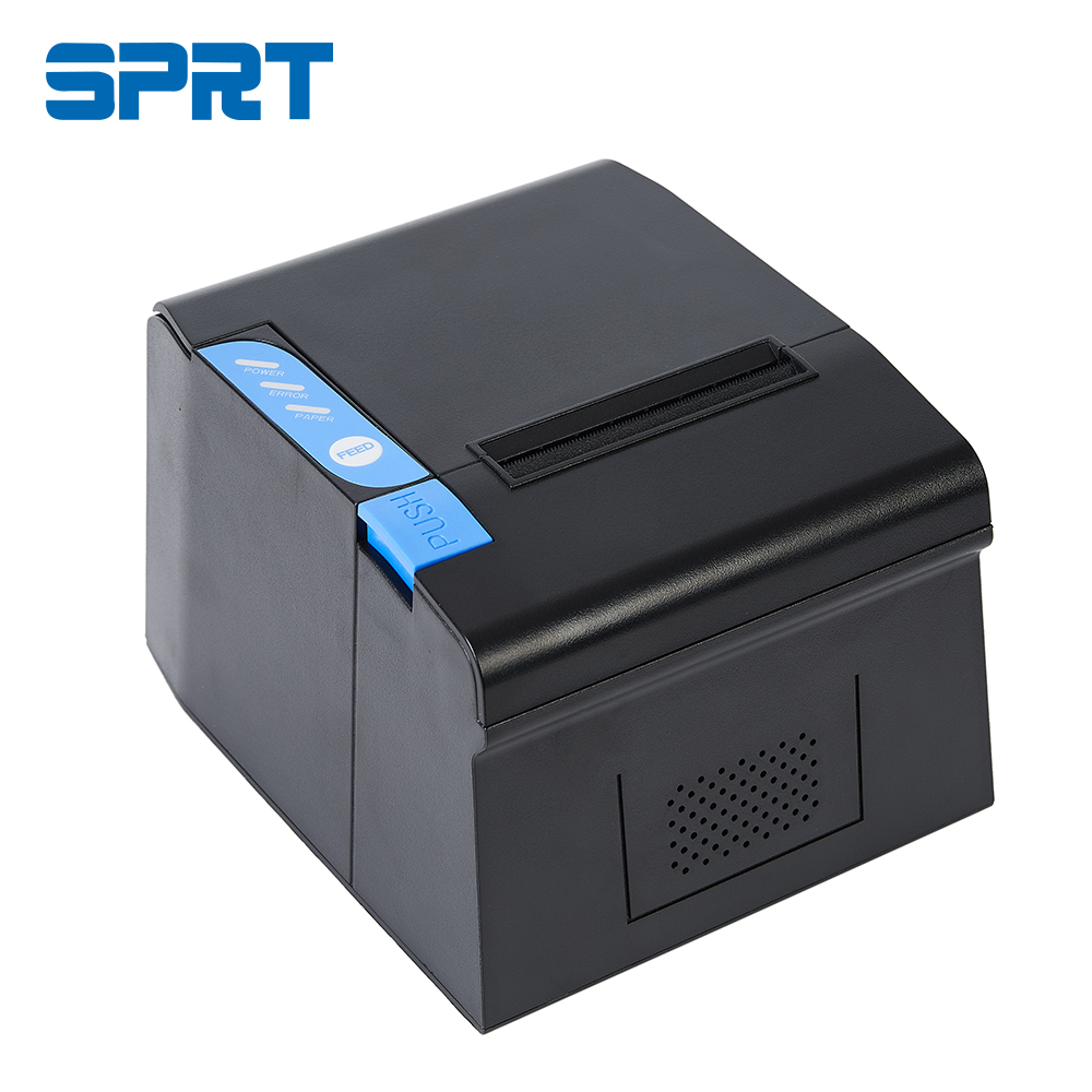 High-Speed 80mm Thermal Receipt POS Printer Cheap USB/Serial/Ethernet Options with Thermal Paper in Stock