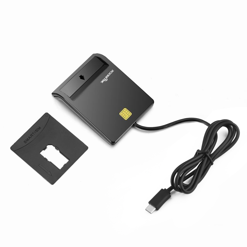 Factory Direct Socket Smart Card Reader USB-C for Mobile, Laptop,Macbook,Desk Computer