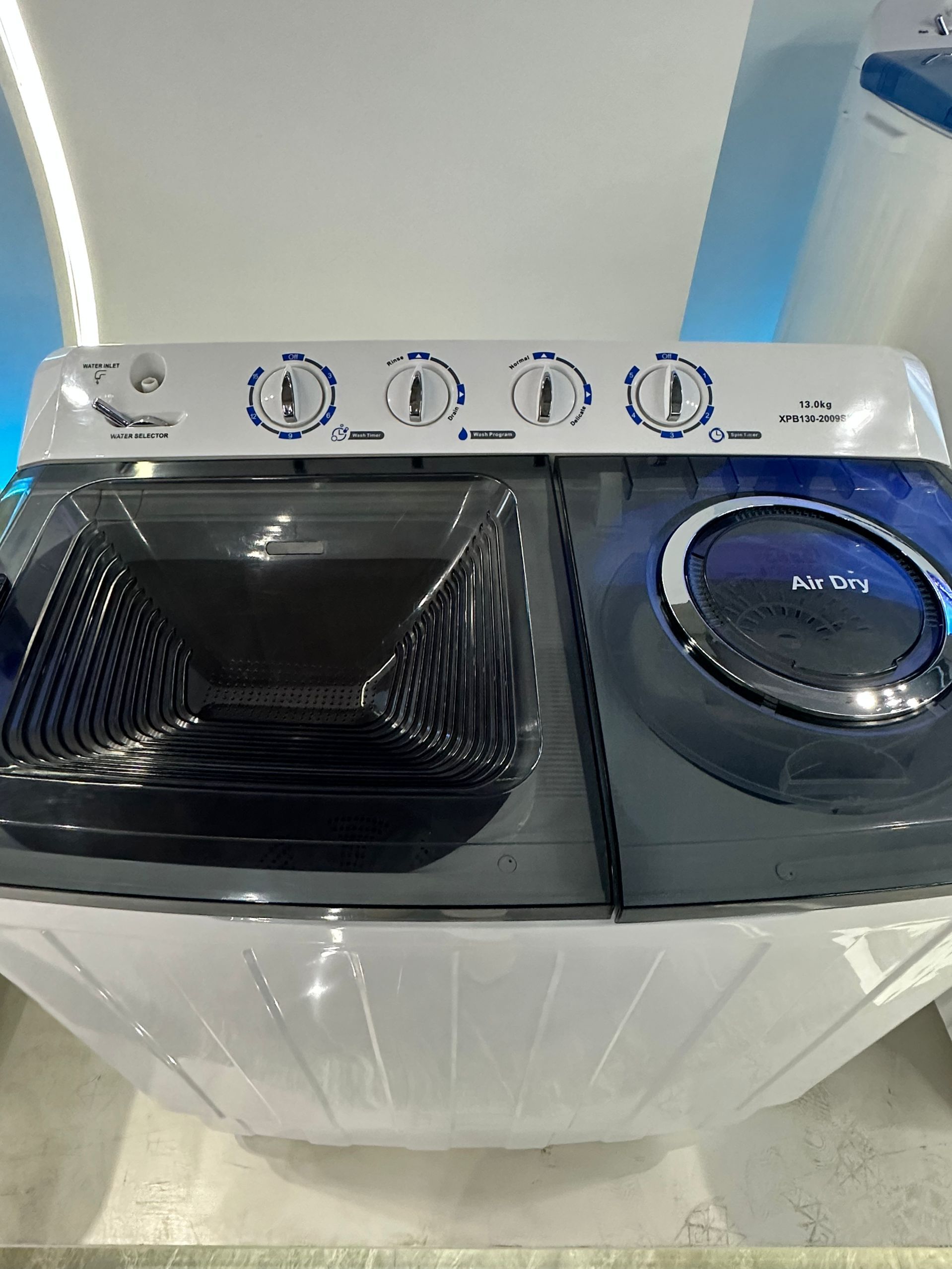 Best Twin Tub Semi Automatic  Portable Factory Sale Wholesale 8kg Plastic Cheap Washer and Dryer XPB75-2009SK Washing Machine
