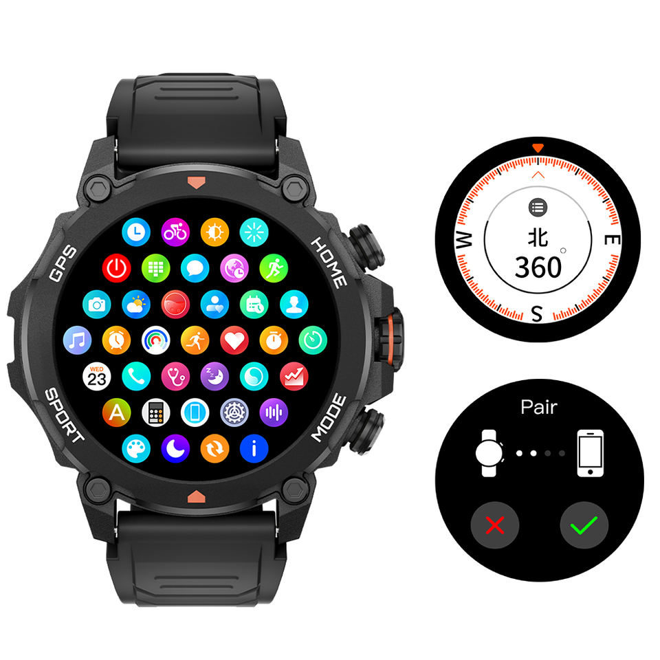 GPS-часы G6 Outdoor AMOLED