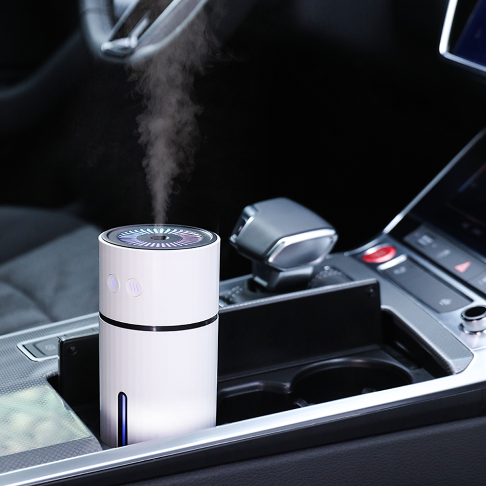 IMYCOO Hot Selling Portable USB Mini Air Ultrasonic Humidifier Custom Logo Rechargeable Desktop Car Humidifier With Led Light