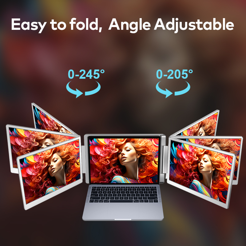 2024 Trending Double Screen IPS Laptop Extender 16 Inch for Laptop Business Series USB-C Monitor Accessories