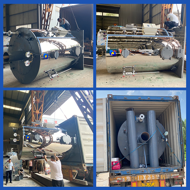 100kg 200kg 300kg 500kg Industrial Vertical Fire Tube High Pressure New Biomass Wood Coal Steam Generator Boiler