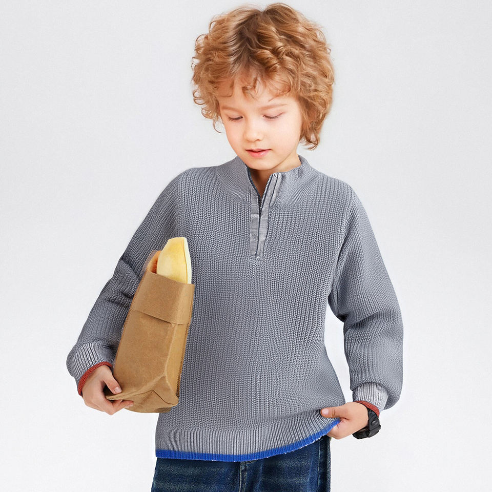 Kids Winter Eco-Friendly Quarter Zip