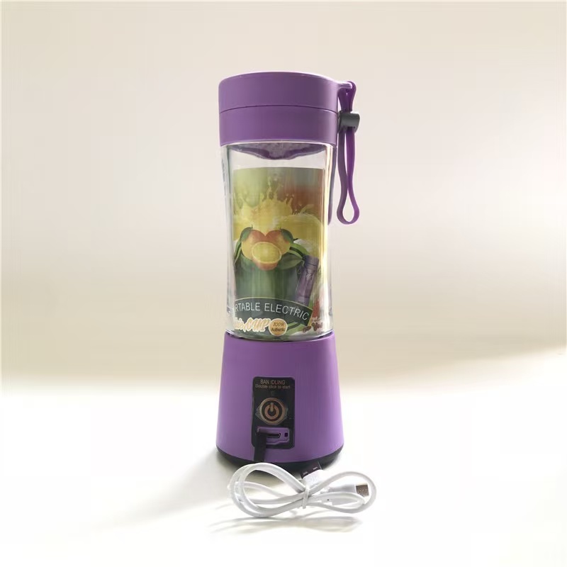 LOVFE  Multifunctional  Mini Handheld Food Processor Wireless USB Rechargeable Electronic Plastic Orange Juicer