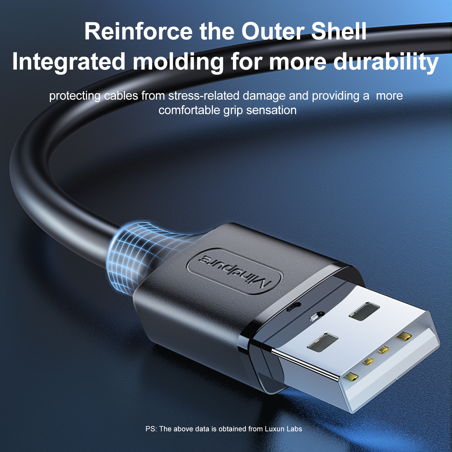 Mindpure 0.5M-3M USB 3.0 AM/BM Braid Shielding Printer Cable (Male to B Male) for for Dell-in Stock