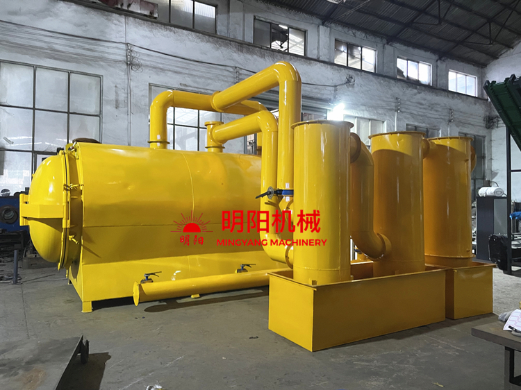 Factory Horizontal Charcoal Carbonization Furnace Energy Saving Biochar Stove Wood Log Coconut Shell Charcoal Making Machine