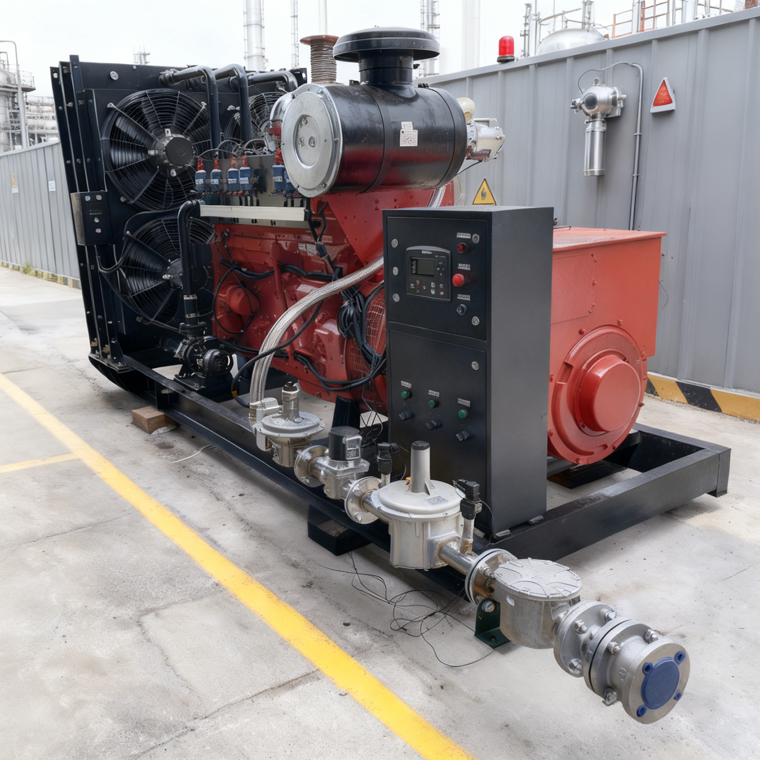 High Quality Electric Gas Generator Set 100kW 200kW 250kW 300kW 400kW 500kW Biogas LPG Natural Gas Generator