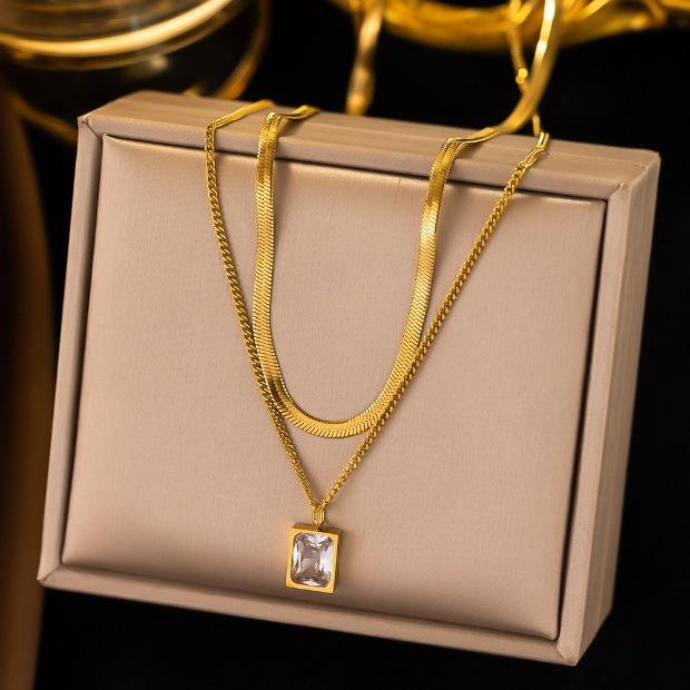 Цепочка на ключицы «Luxury Collarbone»