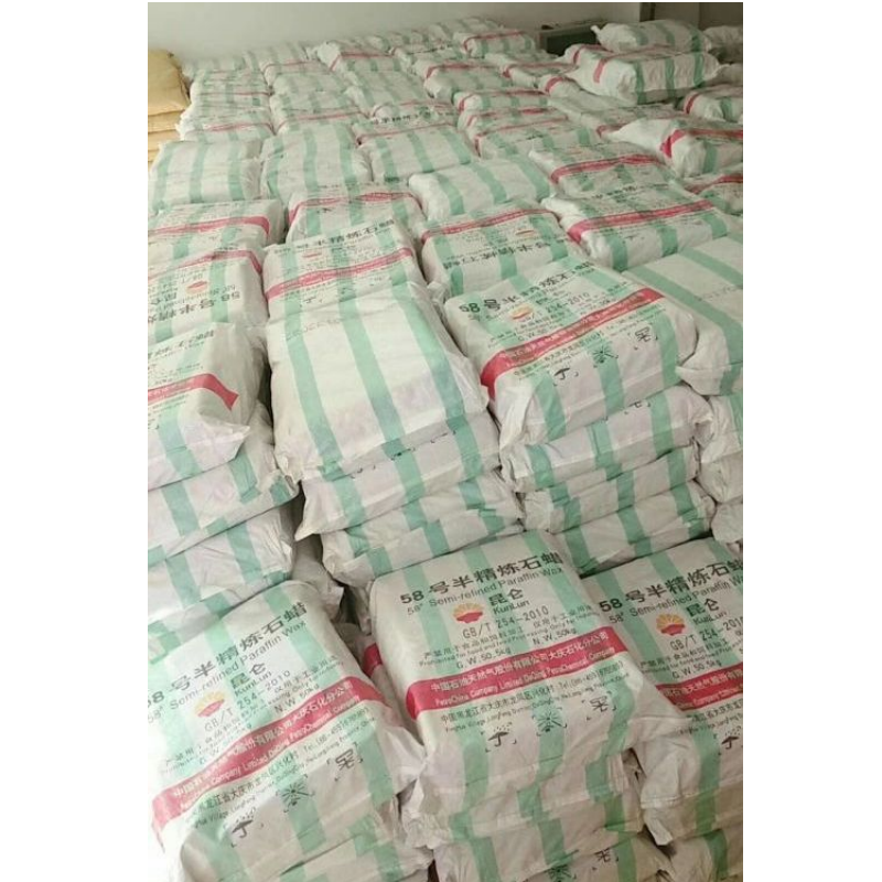 PARAFFIN Sell Well Semi Refined Fully Refined Paraffin Wax CAS 8002-74-2 Suppliers 58#