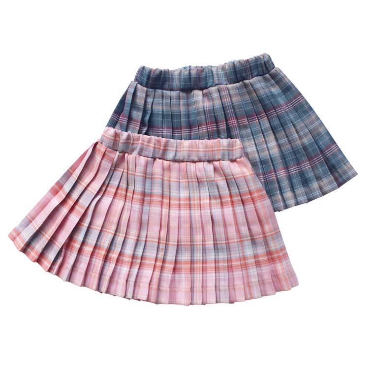 Клетчатая юбка плиссе (Kids Girls Pleated Plaid)