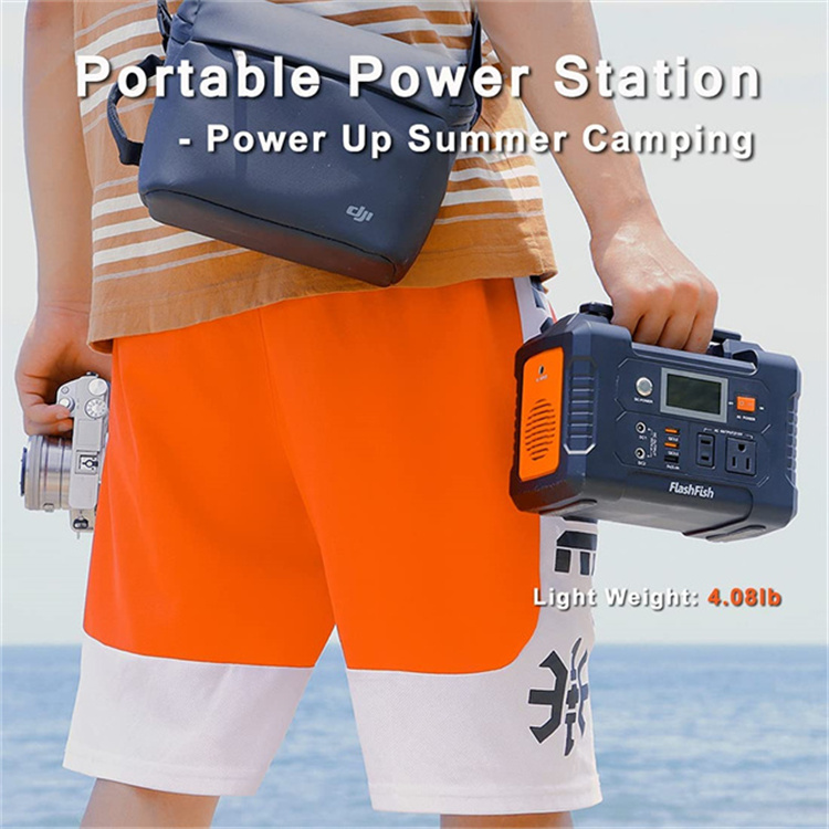 US Warehouse Free Shipping 200 Watts 110V 220V Solar Charger Portable Power Station for Home Appliances