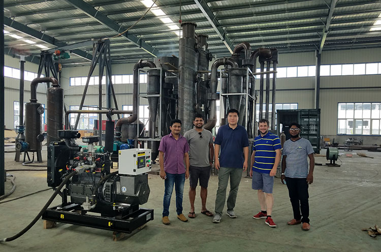 Three Phase Wood Burning Italy Coal Gas Generator Wood Fired Electricity Propane Powered Generator