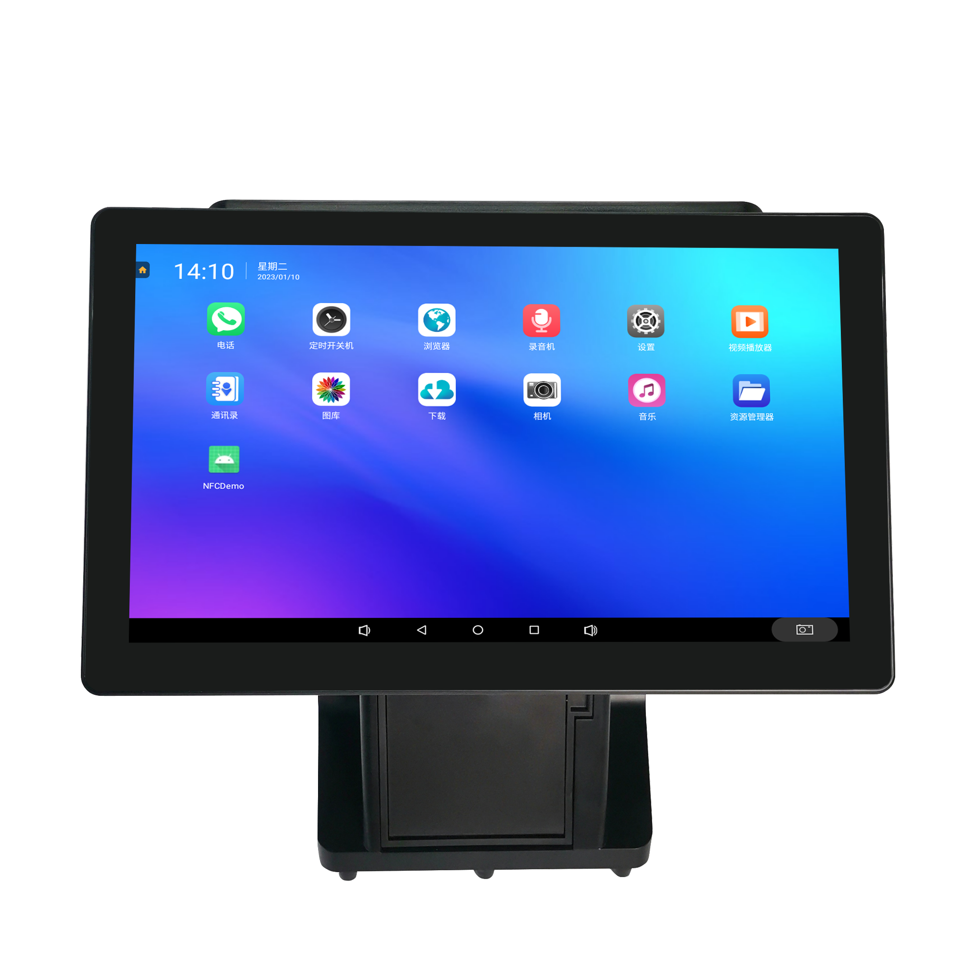 Restaurant Desktop Touch Screen Pos System Machine All in One Pos PC Hardware Android Windows Point of Sale Computer for Retails