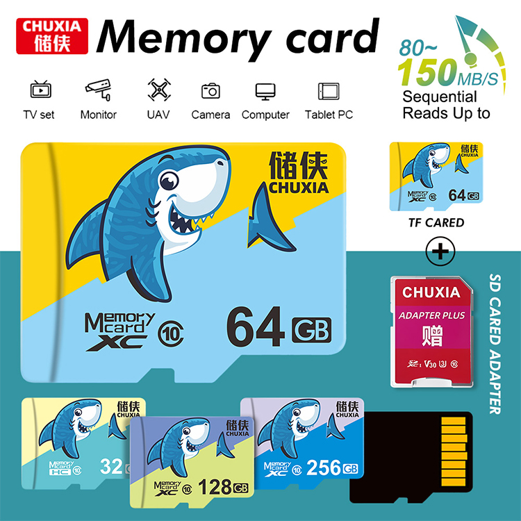Mini SD Memory Card 16GB 32GB A1 V10 4K Video Record DVR Cctv Compatible Security Cameras Car Dvr GPS 128G 256G Dashcam TF Card